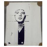 Vintage 1966 Rolling Stones poster