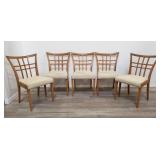 5 Paul Frankl for Brown Saltman dining chairs