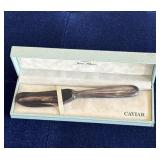 Ercuis 7" horne  caviar spreader