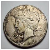 1923-S Peace U.S. silver dollar coin