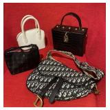 Lot of 4 handbags