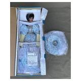 Vintage Rustie Aurora porcelain doll in box