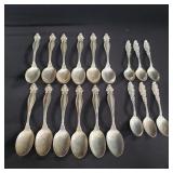 Group of sterling silver flatware
