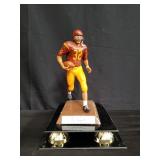 Cold cast porcelain O.J. Simpson figurine with