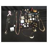 Group of costume jewlery