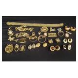 Group of costume jewelry