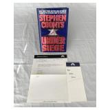 Steven Seagal actor and martial artist hand signed