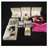 Group of costume jewelry