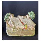 Antique cast iron doorstop