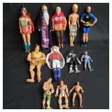 Collectible 12 male figures