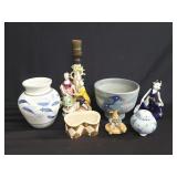 Box of miscellaneous ceramic and porcelain items