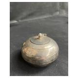 Vintage Christofle silver plate ashtray 225g 2"h