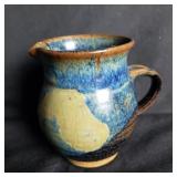 Vintage signed studio ceramic pitcher