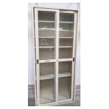 Industrial mid-century medical cabiney