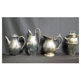 Box of Gorham, National, Reed and Rarton, etc.