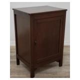 Antique walnut 5-drawer cabinet