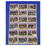 1981 Topps Team Leaders basketball cards