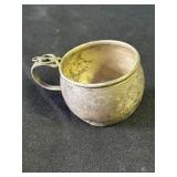 Vintage sterling silver cup