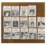1961 Nu Scoops baseball cards