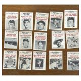 1961 Nu Scoops baseball cards