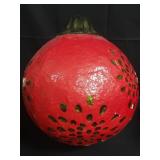 Paper mache Christmas ornament