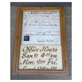 Vintage Union advertisement board