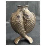 Christofle vintage deux poissons silver plated