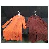 Pair of vintage Halston coats