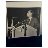 JFK   gelatin vintage photograph