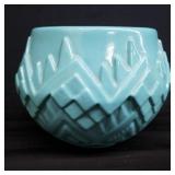 Vintage ceramic glazed Jardiniere