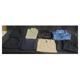 Group of Womens clothing, pants, sweatshirts etc