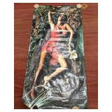 Vintage 1973 Roxy Music ATCO records poster