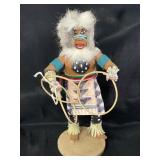 Signed hoop dancer  kachina doll