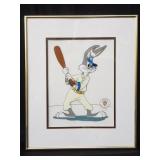Bugs bunny "Baseball bugs" sericel w/COA