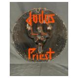 Judyï¿½s priest metal art sign