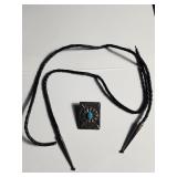 Sterling silver bolo tie