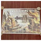 Vintage Land Of The Living poster