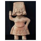 Vintage pottery Aztec sculpture