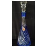 Arcadia cut glass decanter