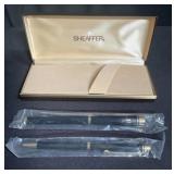 Pair of Sheaffer pens w/case