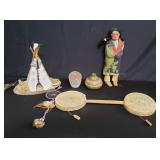 Group of Native American items