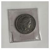 1893 Colombian silver half dollar