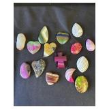 Group of stone pendants
