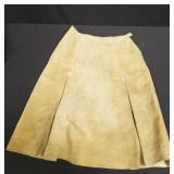 Vintage Gucci suede skirt