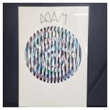 Agam poster print