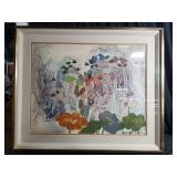 Signed and numbered silkscreen