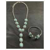 Southwestern necklace and bracelet