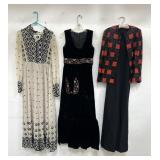Bundle of vintage dresses, Sax Fith Avenue, &