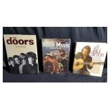 Group of rock & roll music books
