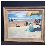 Signed oil painting on canvas